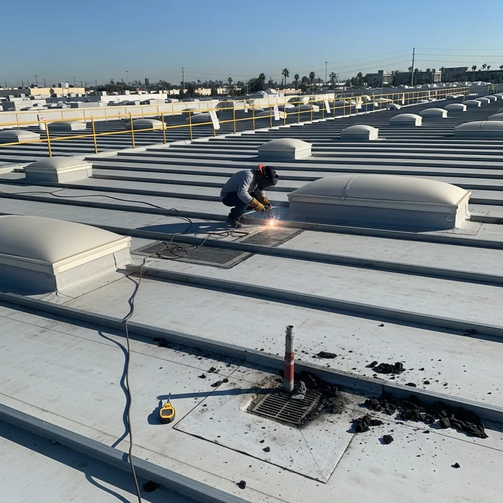 Roof Damage Repair in Santa Ana, CA