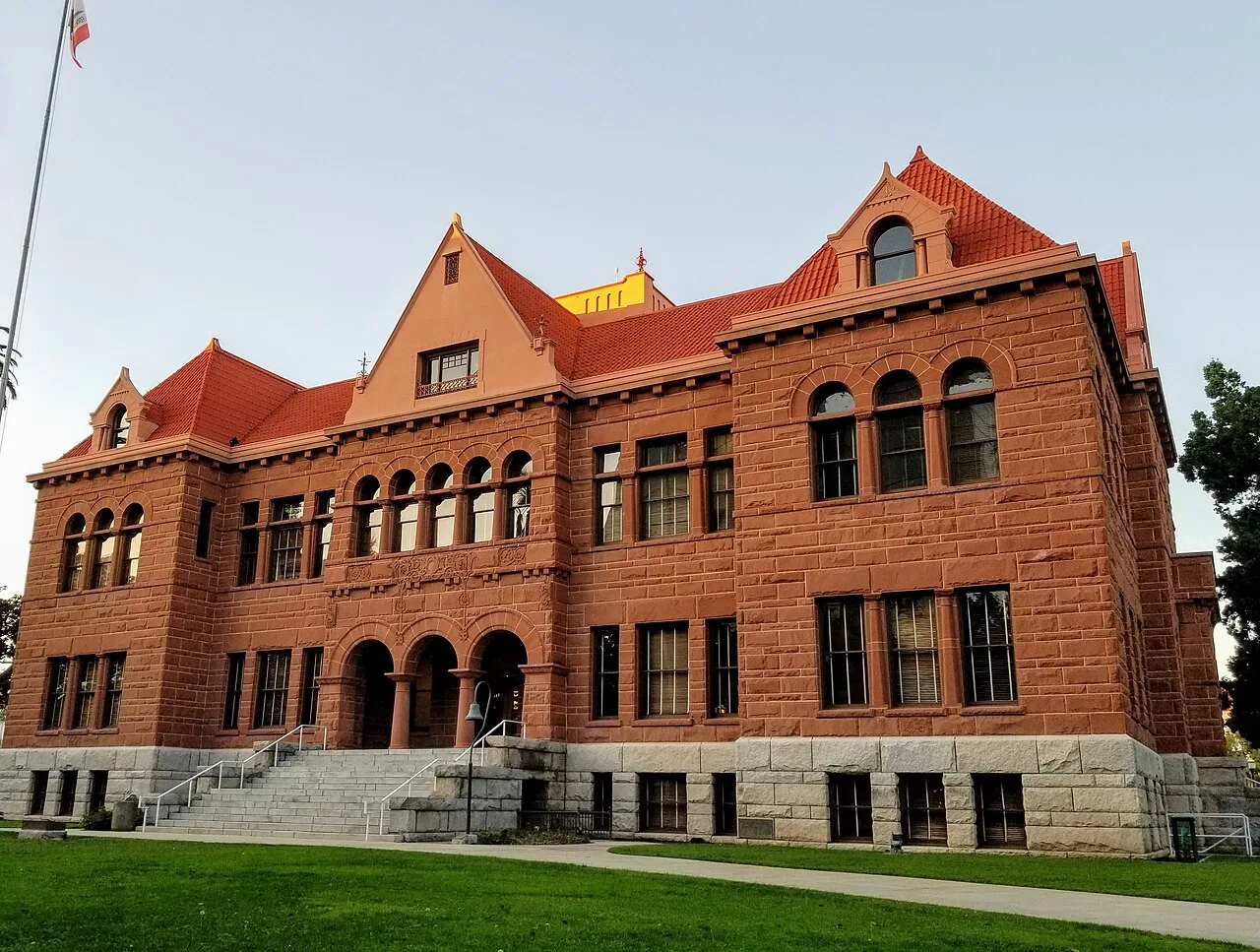 Historic courthouse in downtown Santa Ana, CA